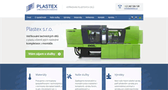 Desktop Screenshot of plastex.cz