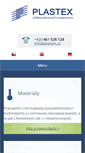 Mobile Screenshot of plastex.cz