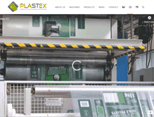 Tablet Screenshot of plastex.ba